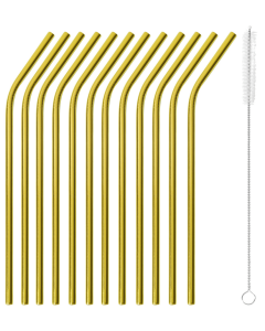 Zakrivljene SLAMKE Inox-GOLD 41490G01